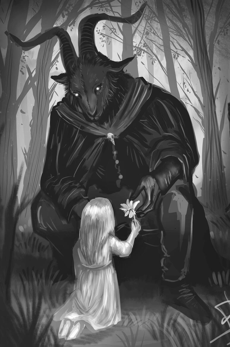 Maelgor and a girl