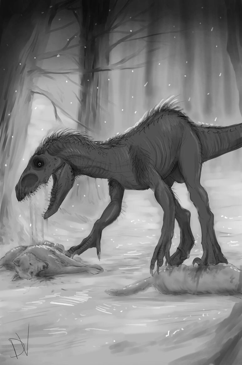 Creature kills the wolves